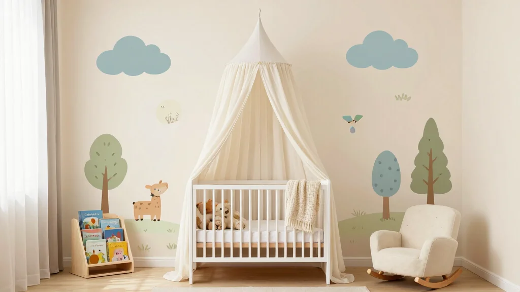 17 Baby Room Wall Decals Ideas for Rent-Friendly Style