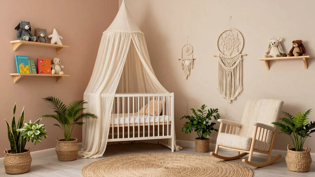 17 Boho Baby Room Decor Ideas for Soft Natural Style