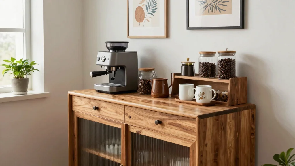17 Coffee Bar Cabinet Ideas for Smart Storage