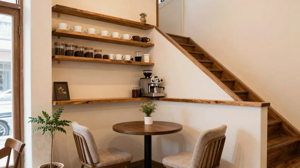 17 Coffee Bar Under Stairs Ideas for Unused Space
