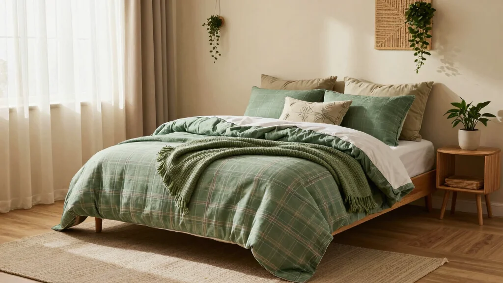 17 Green Checkered Bedding Ideas for Trendy Bedrooms