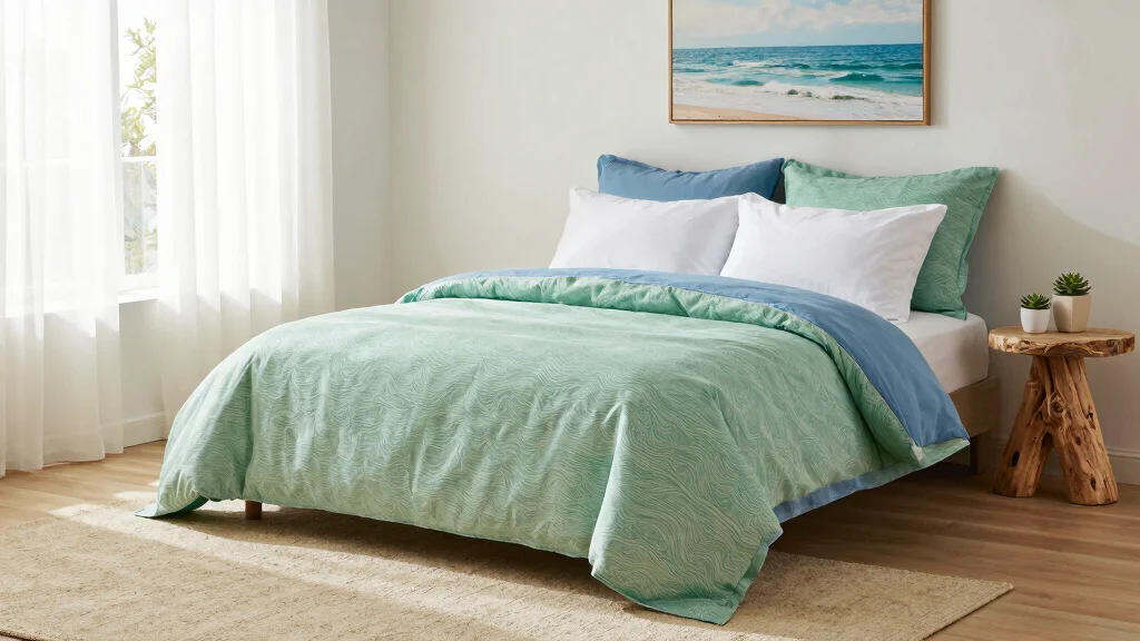 17 Green and Blue Bedding Ideas for Calm Coastal Vibes
