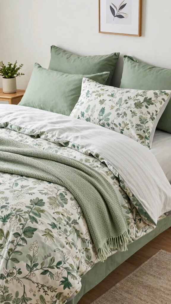17 Sage Green Bedding Ideas For Calm Cozy Spaces AesthifyHome