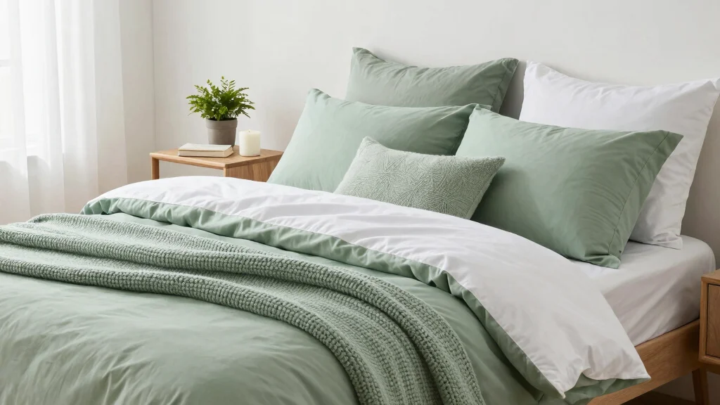 17 Sage Green and White Bedding Ideas for Soft Elegance