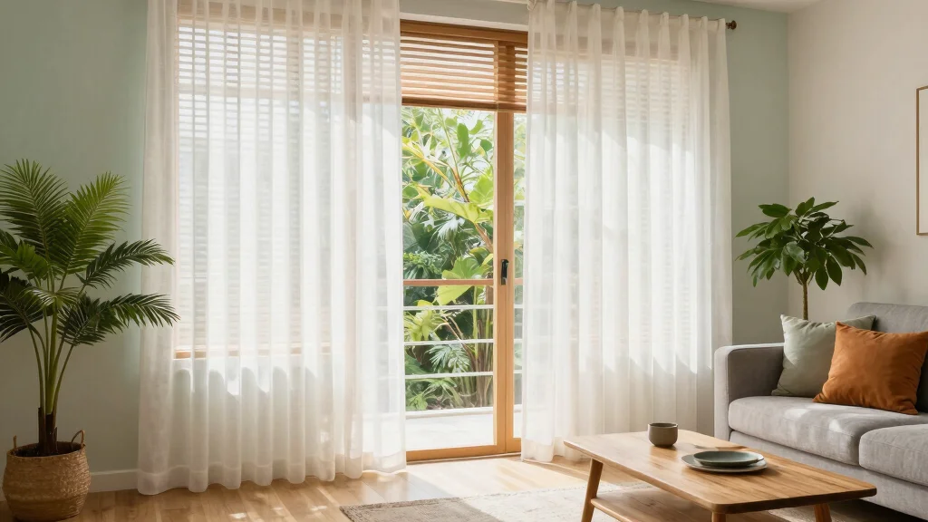 17 Sheer Curtains with Blinds Ideas for Smart Windows