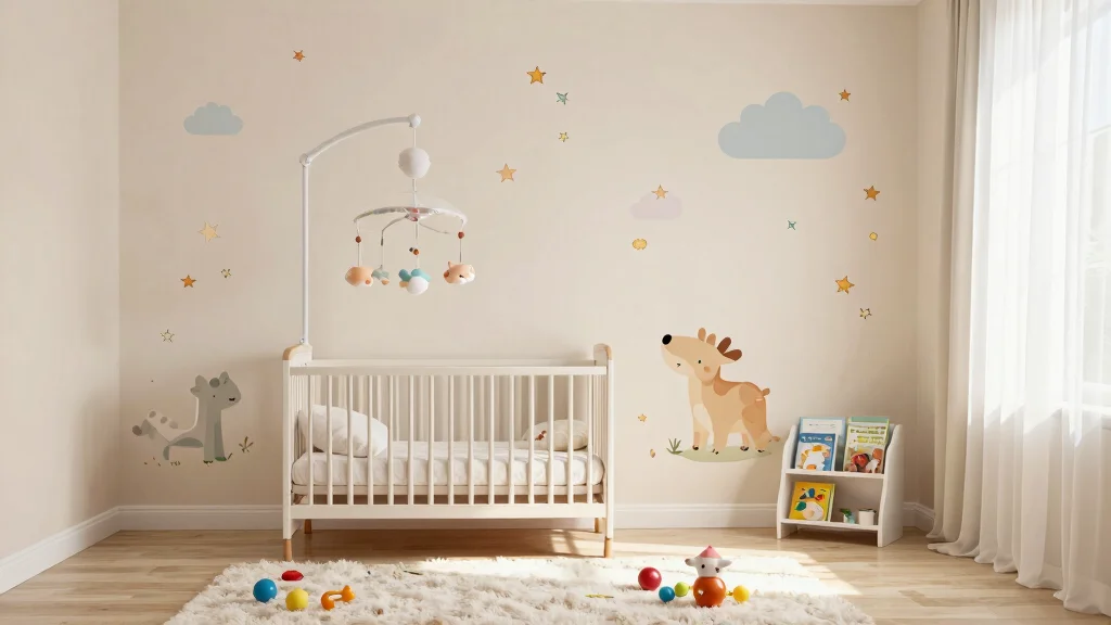 18 Baby Room Wall Stickers Ideas for Easy Decor