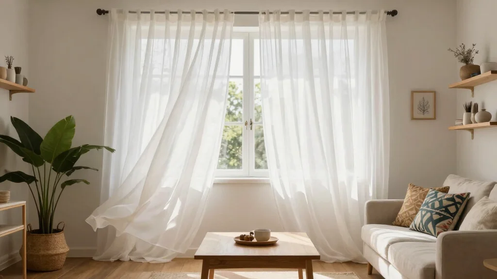18 Curtains Sheer Ideas for Light Filtering Style