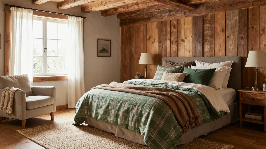 18 Green Plaid Bedding Ideas for Cozy Rustic Looks