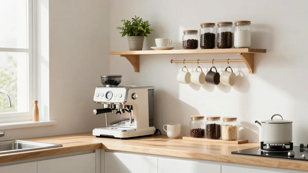 19 Coffee Bar Shelf Ideas for Small Stylish Displays
