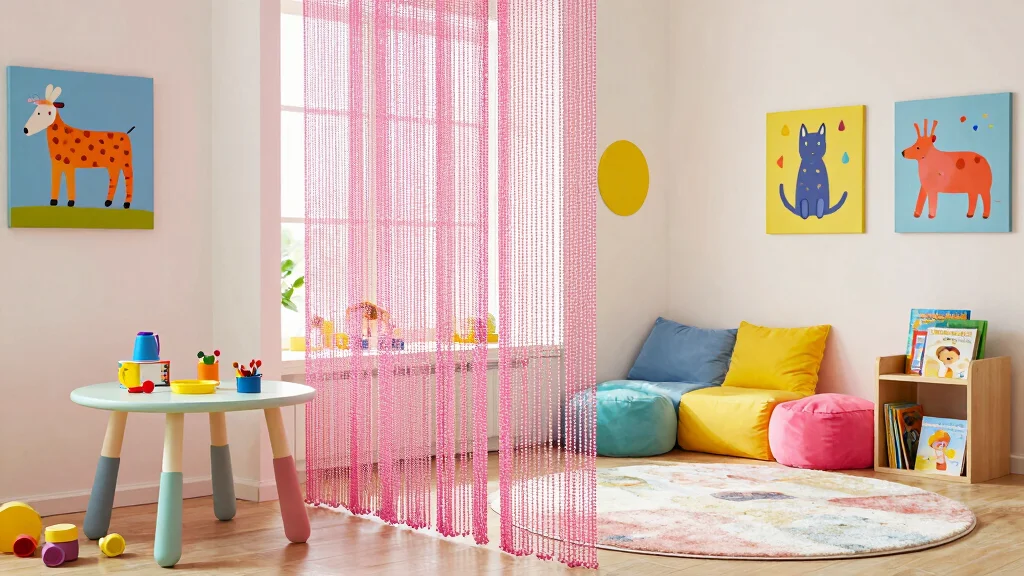 19 Pink Beaded Curtains Ideas for Playful Spaces