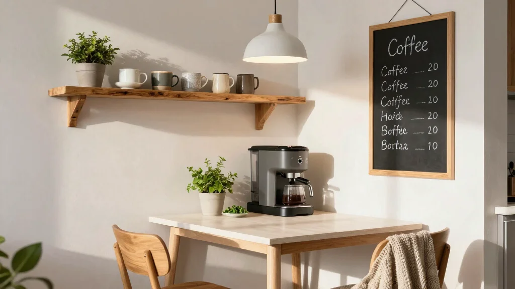 20 Eco-Friendly Home Café Setup Ideas for a Sustainable Coffee Corner