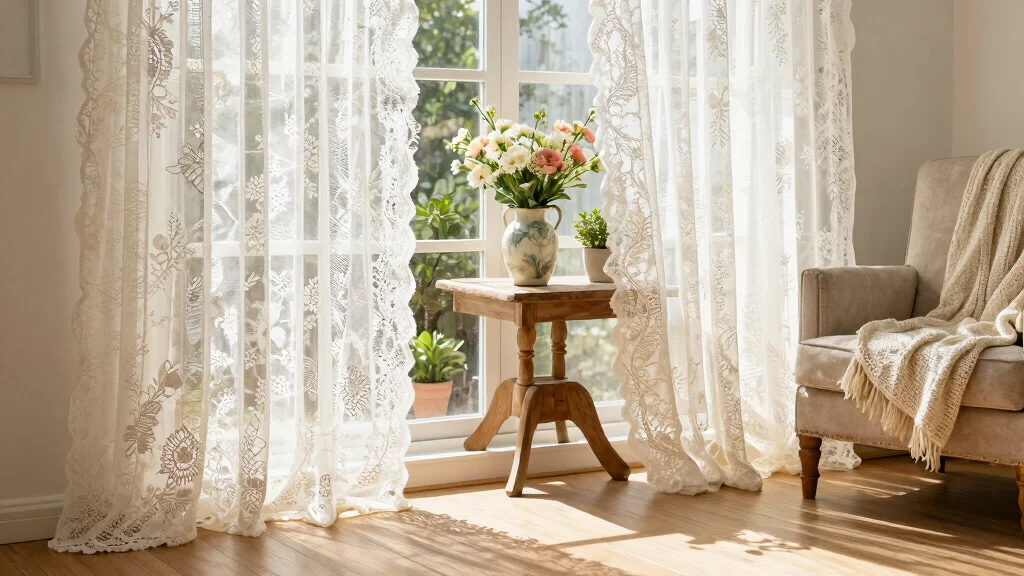Crochet Lace Curtains: 11 Free Pattern Ideas for a Delicate, Handmade Window Detail