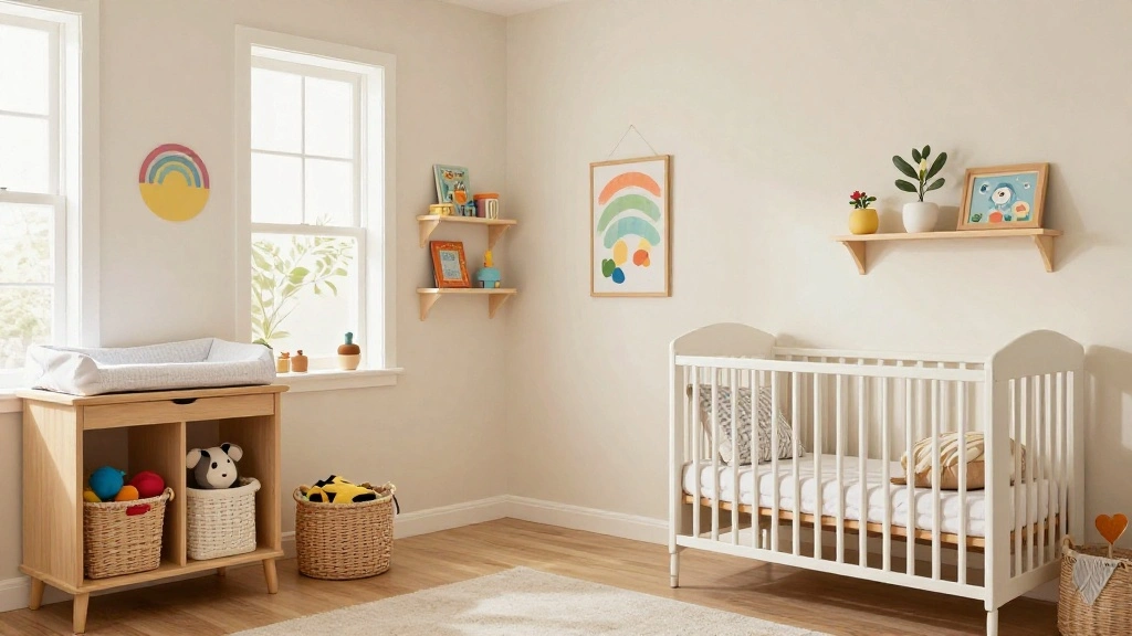 How Do You Organize a Small Nursery to Maximize Space and Safety?