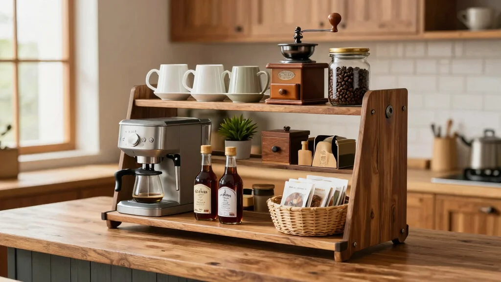 How to Style a Baker's Rack as a Coffee Bar — 12 Beautiful Ideas