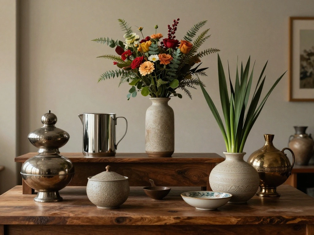 How to Build a Seasonal Swap Box So You Can Redecorate Your Coffee Bar in Minutes - Step 4: Select Key Pieces to Display 1