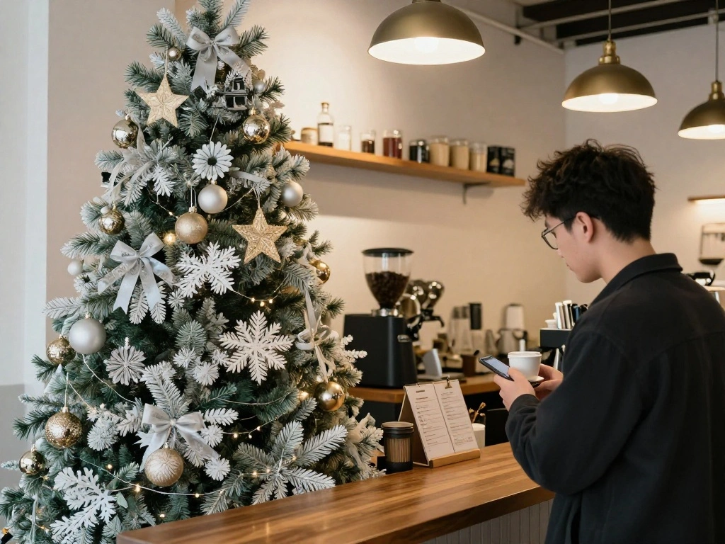 How to Build a Seasonal Swap Box So You Can Redecorate Your Coffee Bar in Minutes - Step 7: Review and Adjust Your Setup 1