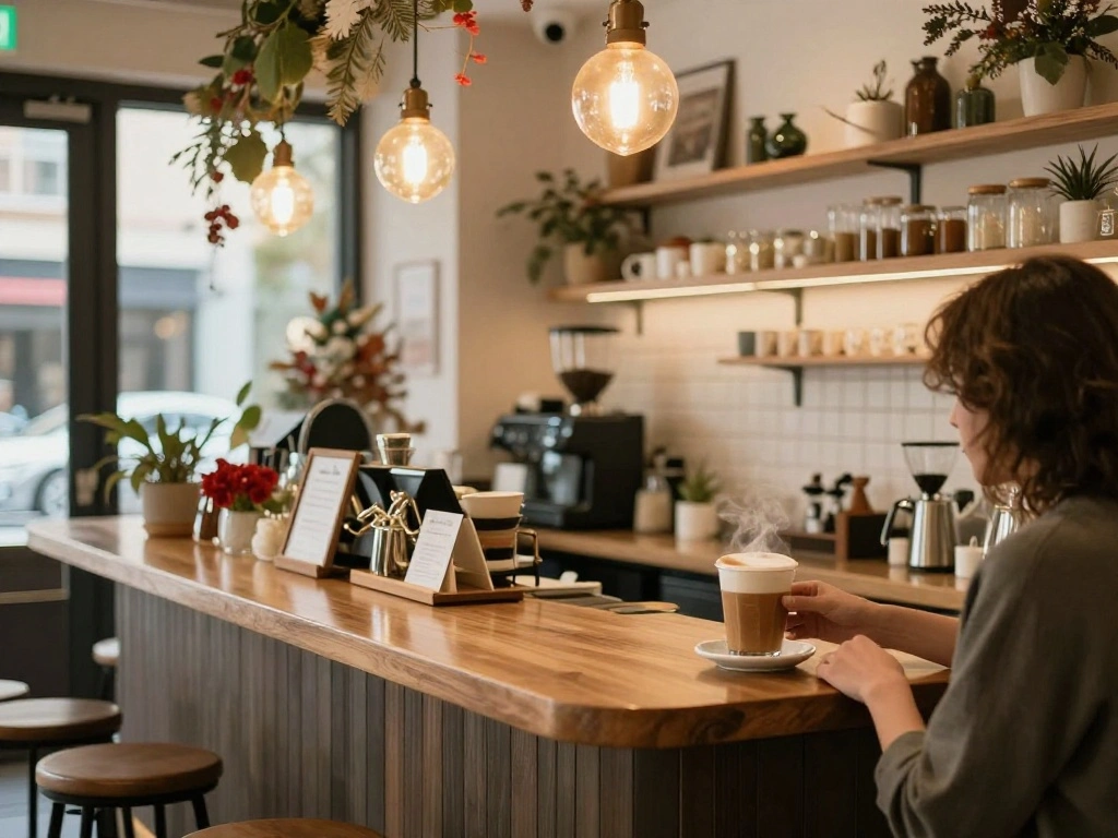 How to Build a Seasonal Swap Box So You Can Redecorate Your Coffee Bar in Minutes - Step 9: Enjoy Your Newly Decorated Coffee Bar 1