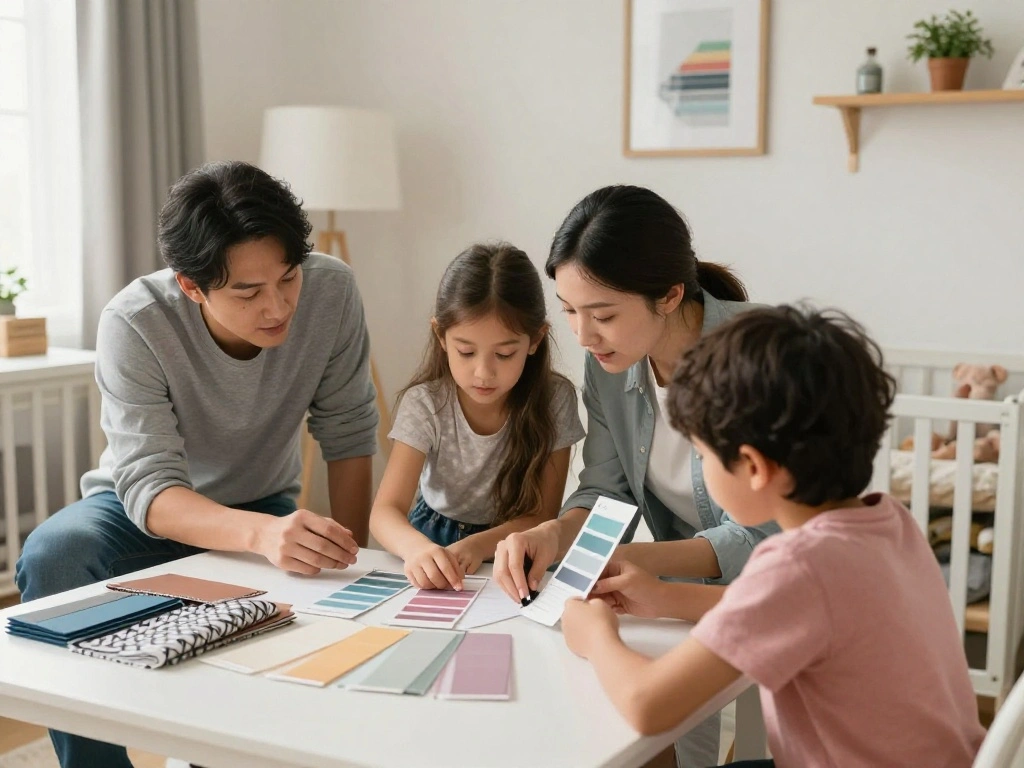 How to Choose Gender-Neutral Nursery Colors That Actually Work Together - Step 6: Gather Feedback 1