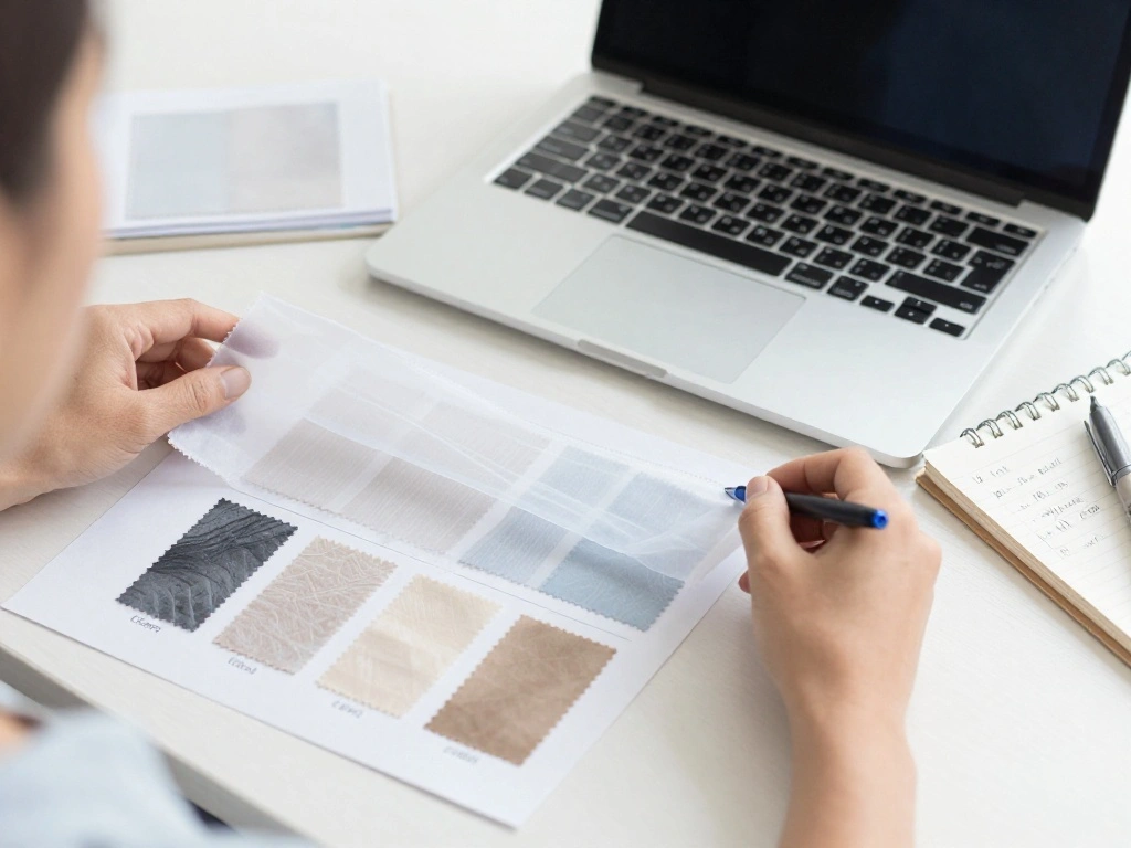 How to Choose the Right Sheer Fabric for Your Window (Linen vs. Voile vs. Chiffon) - Step 1: Research Sheer Fabric Types 1