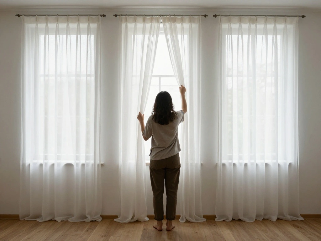 How to Create a DIY Canopy Effect with Sheer Curtains (No Ceiling Hardware Needed) - Step 1: Choose Your Location 1