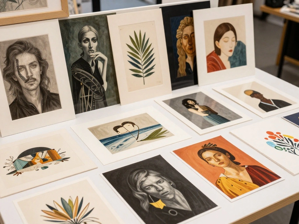 How to Create a Gallery Wall in a Gender-Neutral Nursery (Layout Templates Included) - Step 2: Gather Artwork 1