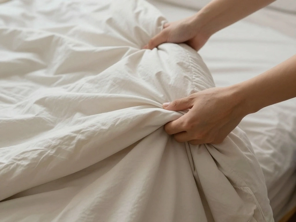 How to Fluff a Duvet So It Looks Full and Perfectly Puffy Every Morning - Step 6: Give It One Last Shake 1