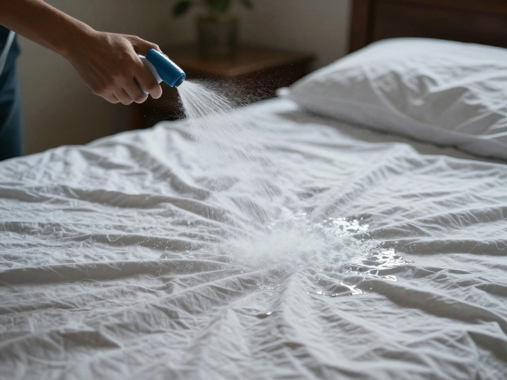 How to Get Wrinkle-Free Sheets Without an Iron (Hotel Hacks That Work) - Step 1: Dampen the Sheets 1