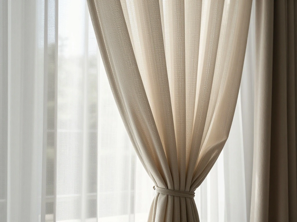 How to Hang Sheer Curtains So They Look Full, Lush, and Expensive - Step 8: Style the Curtains 1
