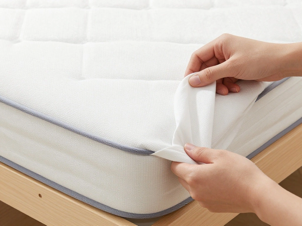 How to Keep Bed Sheets Tucked In All Night (The Hotel Housekeeper's Secret) - Step 2: Properly Fit the Fitted Sheet 1