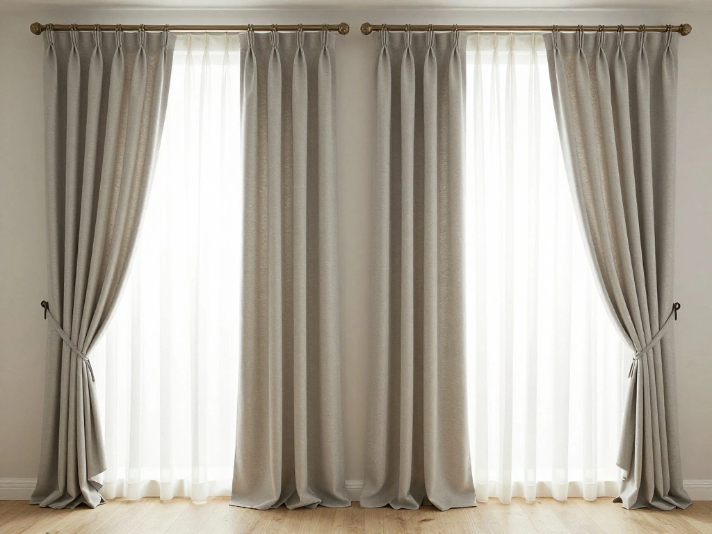 How to Layer Curtains Step-by-Step (the Designer Method Anyone Can Copy) - Step 1: Choose Your Curtains 1