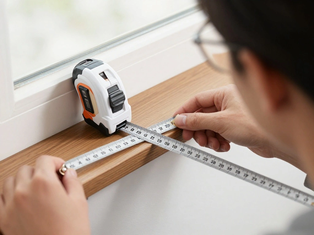 How to Layer Curtains Step-by-Step (the Designer Method Anyone Can Copy) - Step 2: Measure and Mark Window Width 1