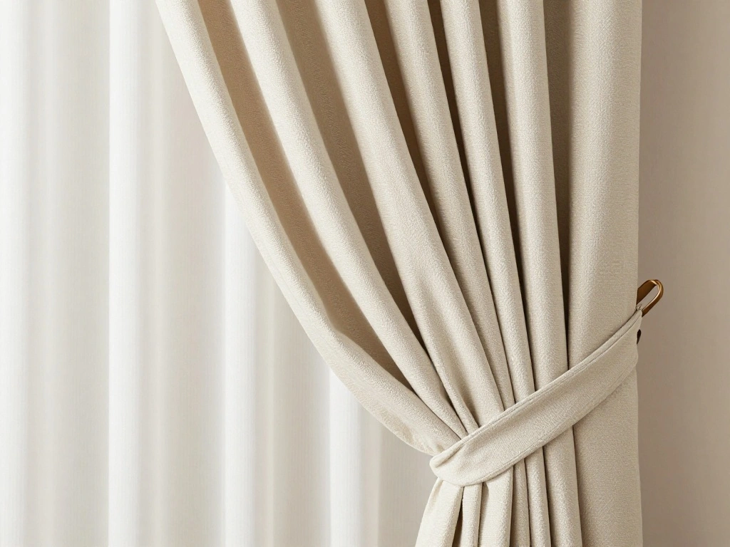 How to Layer Curtains in a Small Room Without Making It Feel Cramped - Step 6: Style the Curtains 1