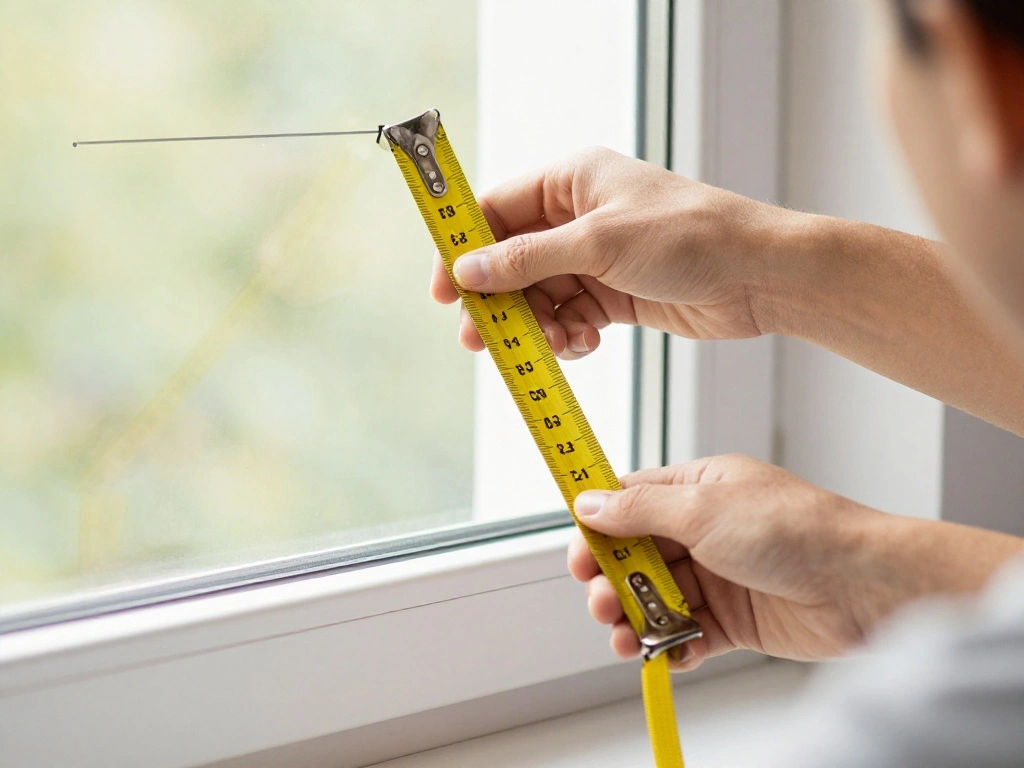 How to Layer Curtains on a Single Rod (No Double Rod Required) - Step 2: Measure Your Window 1
