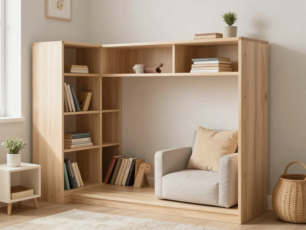 How to Layer Textures in a Gender-Neutral Nursery for a Designer Look - Step 8: Create a Cozy Reading Nook 1