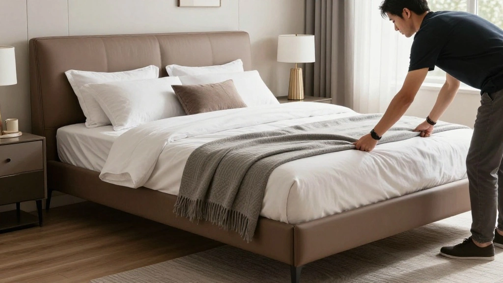 How to Layer a Bed With a Duvet, Coverlet, AND Throw — The Hotel Triple-Layer Method - Step 7: Final Touches 1