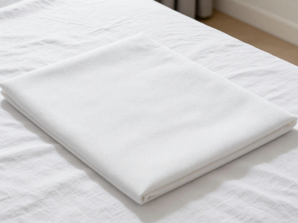 How to Make a Hotel Bed Step by Step: The Complete Method - Step 3: Add the Flat Sheet 1
