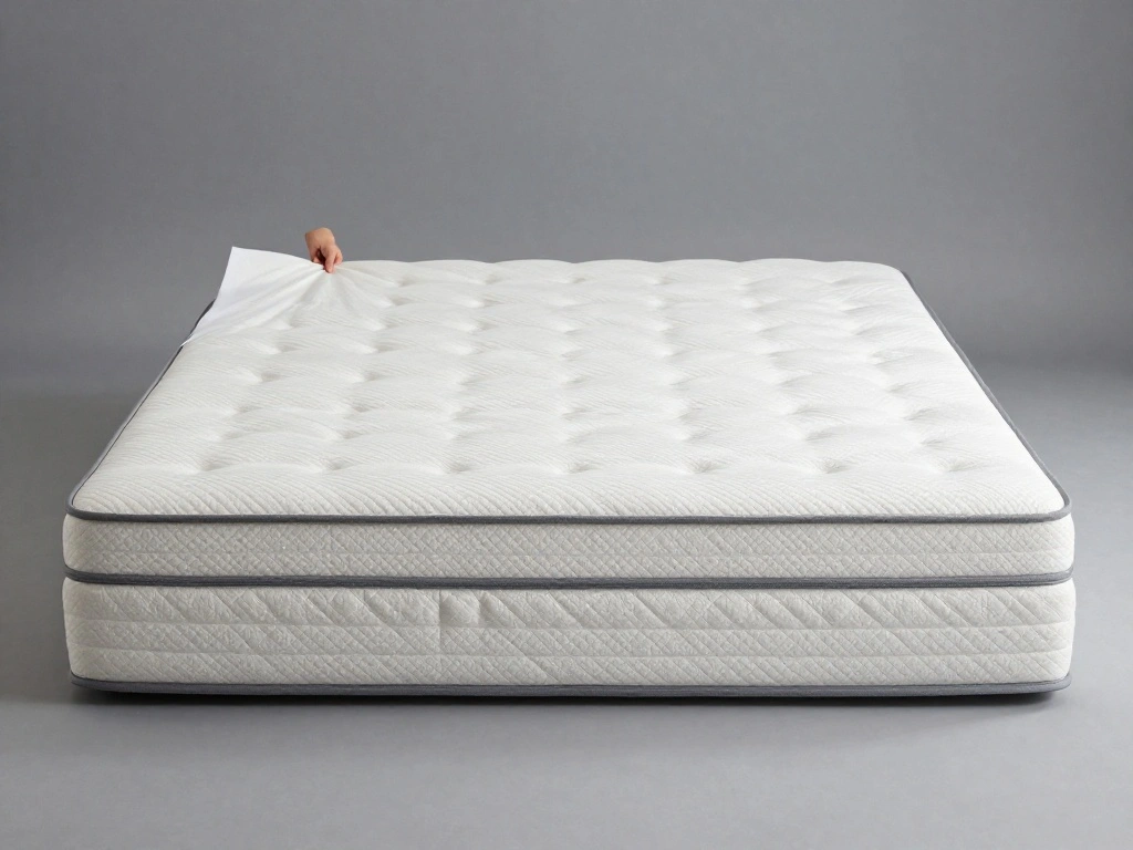 How to Make a Hotel Bed Step by Step: The Complete Method - Step 4: Tuck in the Flat Sheet 1