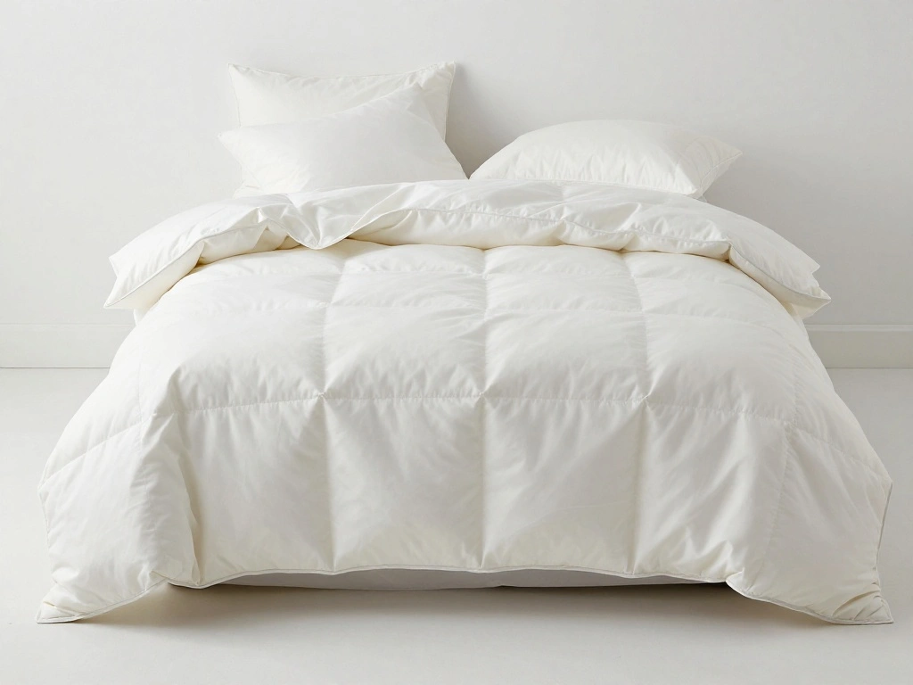 How to Make a Hotel Bed Step by Step: The Complete Method - Step 5: Layer the Comforter or Duvet 1