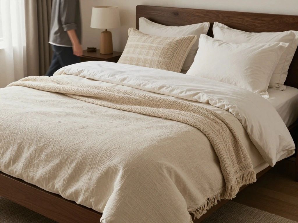 How to Place a Throw Blanket at the End of a Bed (4 Hotel-Approved Ways) - Step 5: Final Touches and Adjustments 1