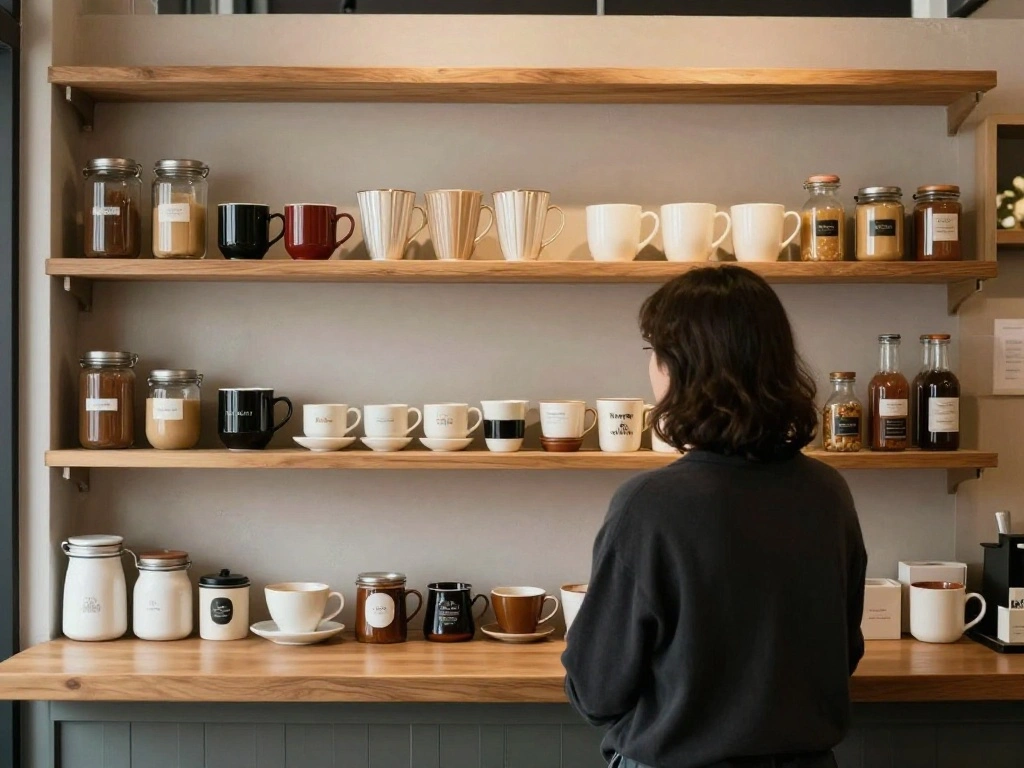 How to Style Coffee Bar Open Shelves for Every Season (a 4-Step Framework) - Step 1: Assess Your Space 1