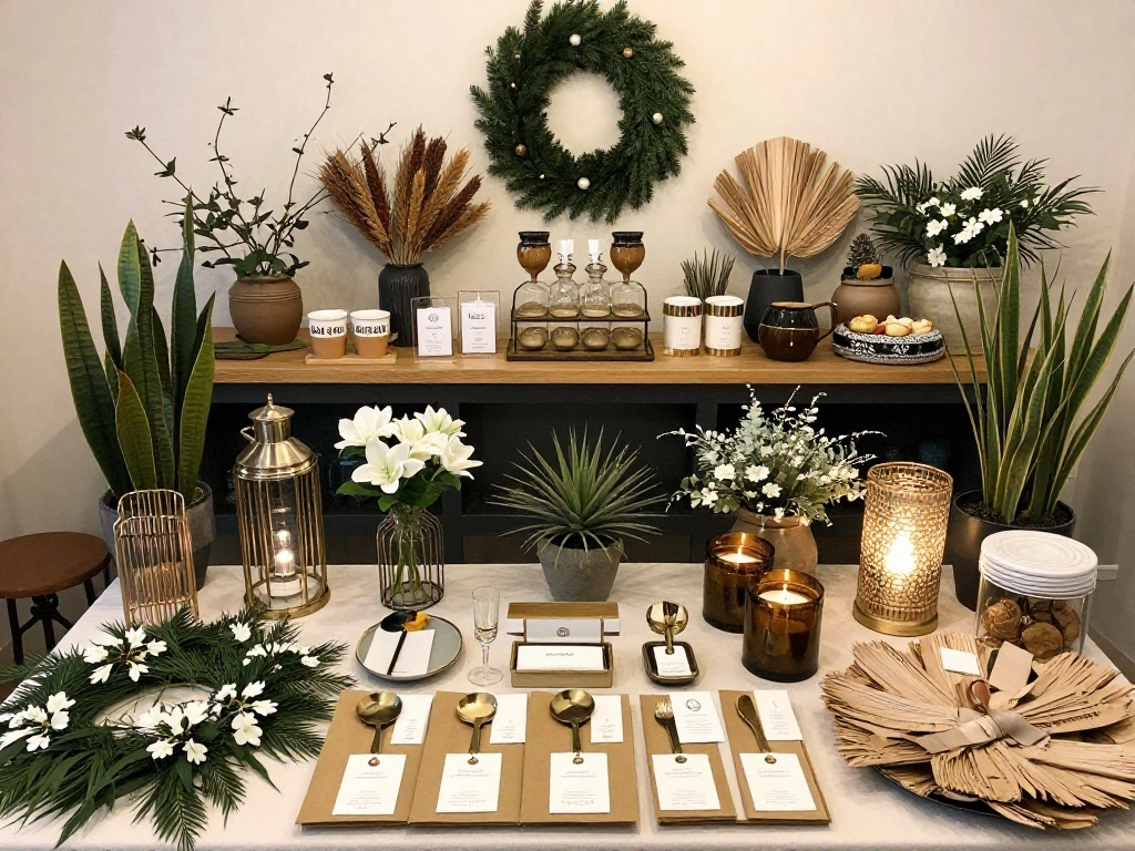 How to Style Coffee Bar Open Shelves for Every Season (a 4-Step Framework) - Step 2: Select Seasonal Decor 1