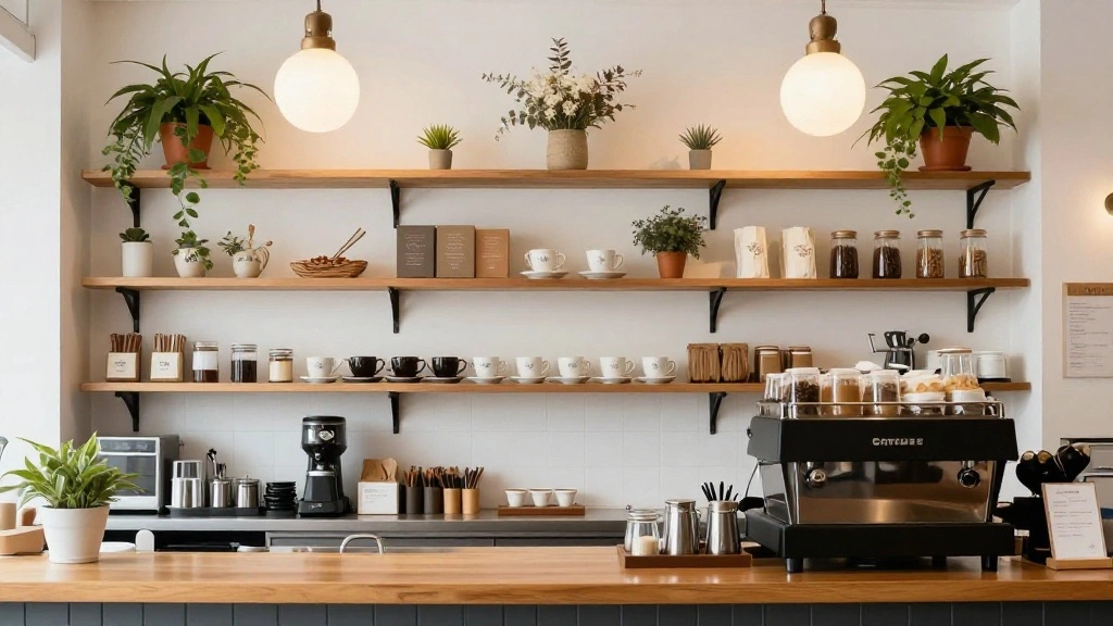 How to Style Coffee Bar Open Shelves for Every Season (a 4-Step Framework)