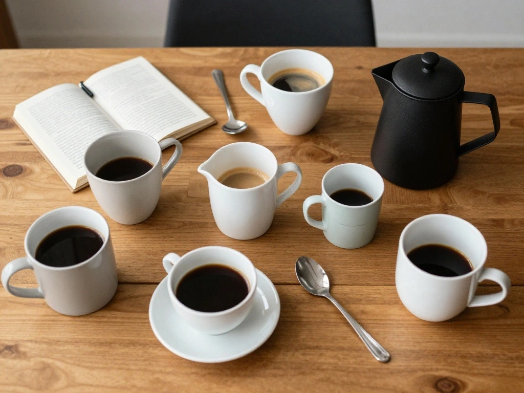 How to Style a Fall Coffee Bar Step-by-Step (Even If You're Not a Decorator) - Step 3: Arrange Coffee Supplies 1