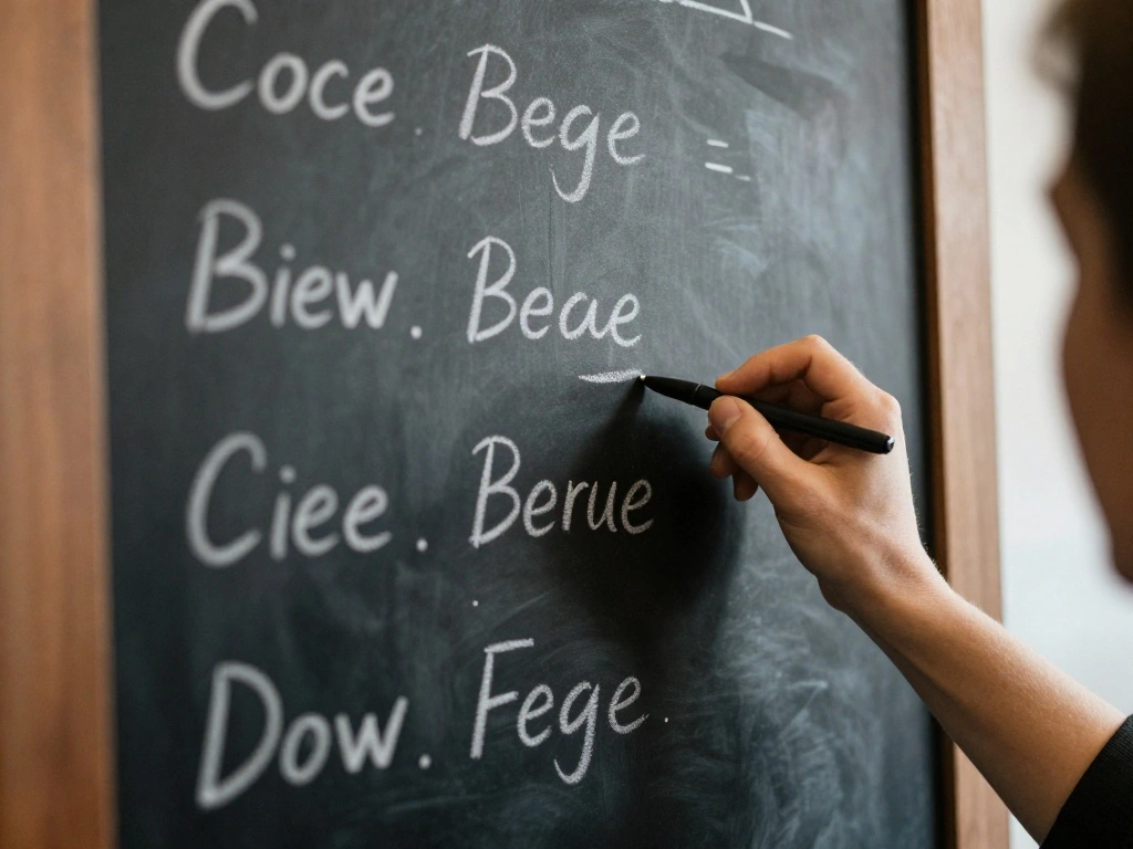 How to Style a Fall Coffee Bar Step-by-Step (Even If You're Not a Decorator) - Step 6: Set Up a Menu Board 1