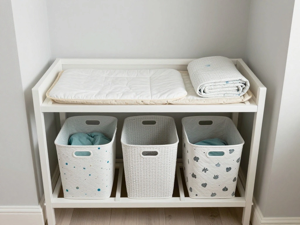 How to Style a Gender-Neutral Crib (6 Looks Using the Same Furniture) - Step 3: Arrange Functional Items 1