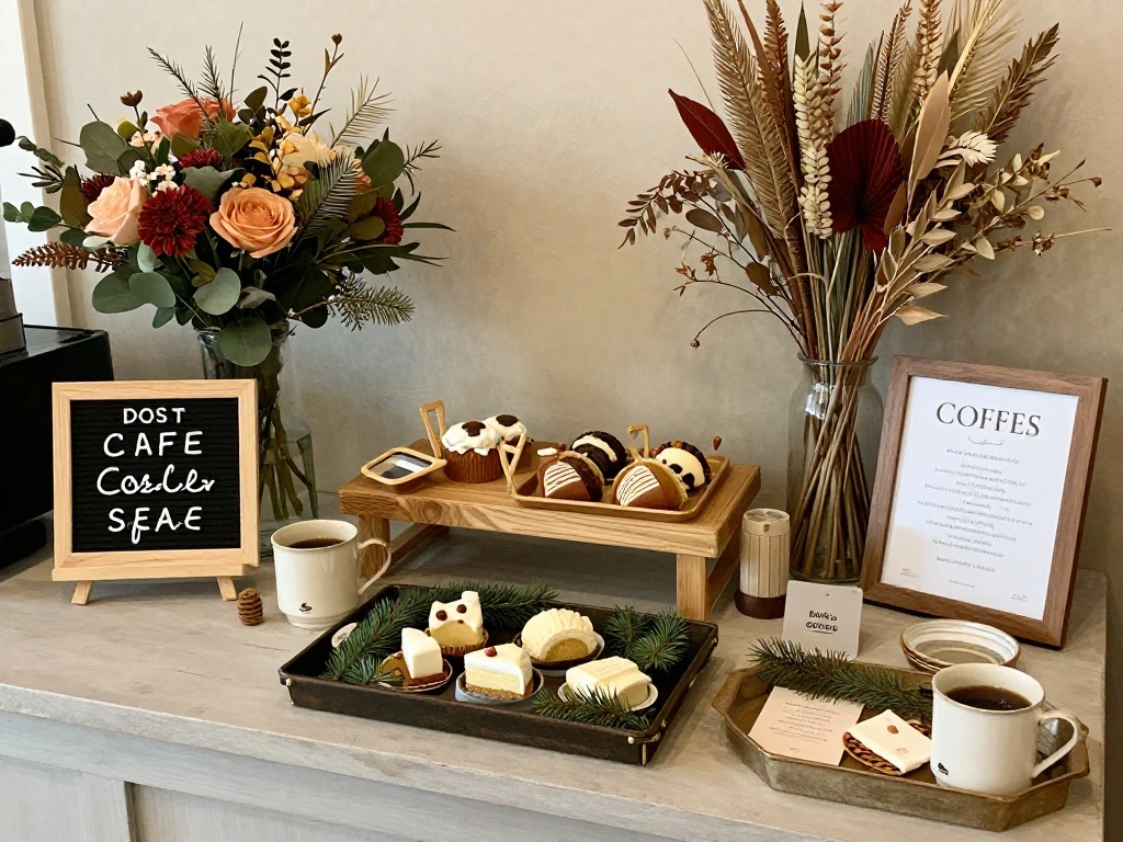 How to Transition Your Coffee Station from Winter to Spring (Without Buying New Decor) - Step 5: Incorporate Seasonal Decor 1