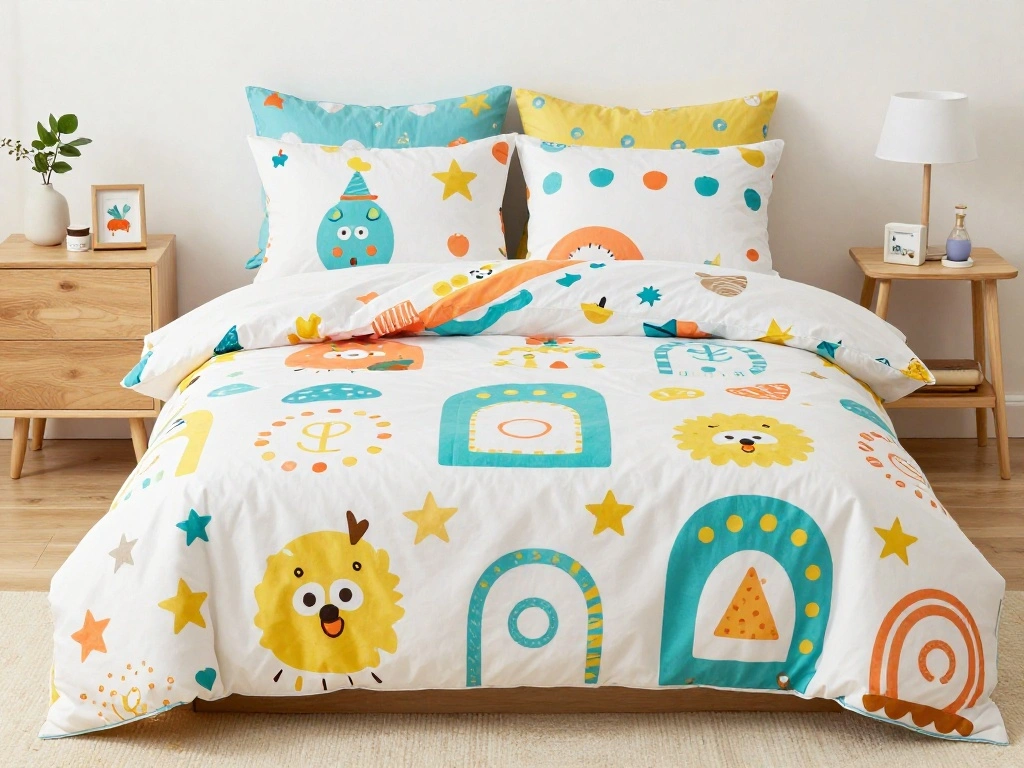 How to Transition a Gender-Neutral Nursery Into a Toddler Room Without Redecorating - Step 3: Introduce Toddler-Friendly Bedding 1