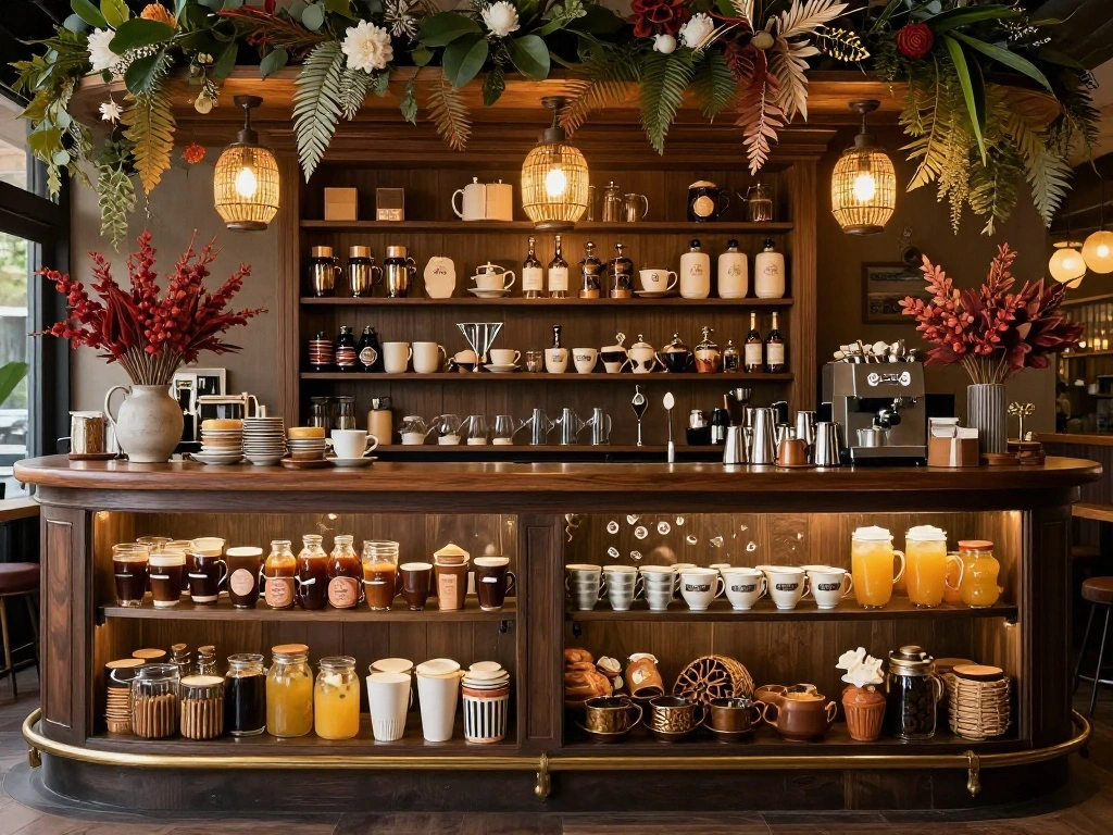 How to Use Colour Psychology to Choose Your Seasonal Coffee Bar Palette - Step 8: Add Final Touches 1