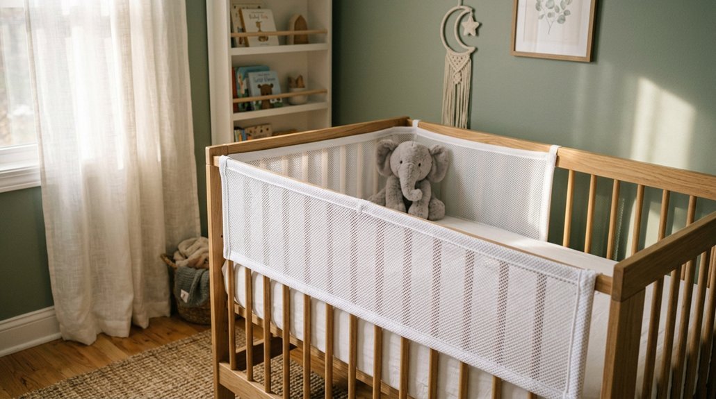are mesh crib liners safe