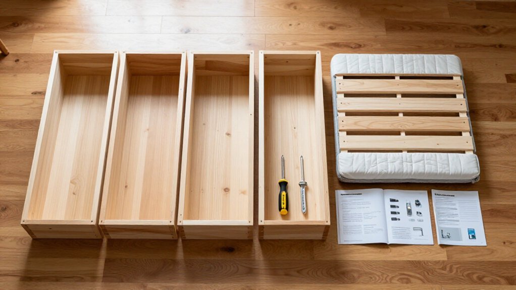 complete crib parts inventory checklist